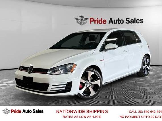 VOLKSWAGEN GOLF GTI 2016 3VW5T7AU1GM038168 image VOLKSWAGEN GOLF GTI 2016 3VW5T7AU1GM038168 image